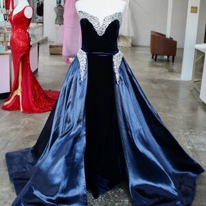 Portia & Scarlett PS22041 (Navy) Size 8